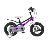 Детский велосипед Maxiscoo "Ultrasonic" (2022), Делюкс Плюс, 14", Фиолетовый