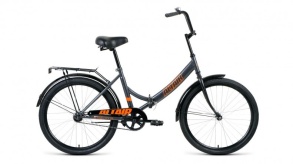 Велосипед FORWARD ALTAIR CITY 24 серый\оранжевый 16"