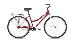 Велосипед FORWARD ALTAIR CITY 28 low темно-красный / белый