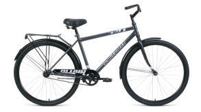Велосипед ALTAIR CITY 28 high (28" 1 ск. рост 19") 2021, черный/серый