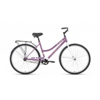 Велосипед ALTAIR CITY 28 low (28" 1 ск. рост 19") 2021, фиолетовый/белый