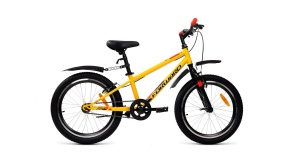 Велосипед FORWARD UNIT 20 1.0 желтый 10.5"