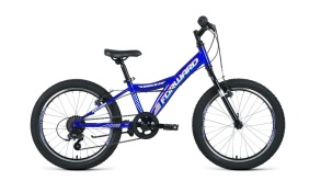 Велосипед Forward DAKOTA 20 1.0 синий\белый 20" 10.5"