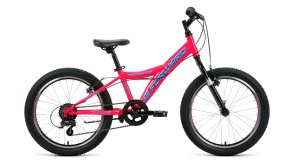 Велосипед Forward DAKOTA 20 1.0 розовый\голубой 20" 10.5"