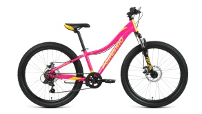 Велосипед FORWARD JADE 27,5 2.0 disc розовый / золотой