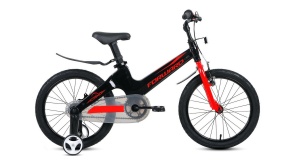 Велосипед Forward COSMO 18 черный\красный 18"