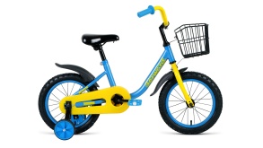 Велосипед FORWARD BARRIO 14 (14" 1 ск. ) синий