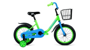 Велосипед FORWARD BARRIO 14 (14" 1 ск. ) зеленый