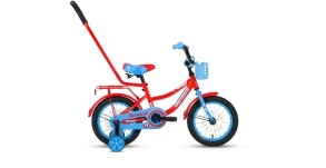 Велосипед FORWARD FUNKY 14 (14" 1 ск. ) красный\голубой