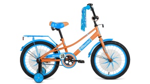 Велосипед FORWARD AZURE 18 (18" 1 ск. ) бежевый\голубой