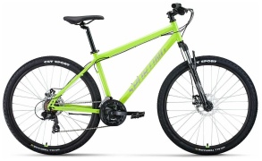 Велосипед Forward SPORTING 27,5 1.0 зеленый\бирюзовый 27,5" 15"