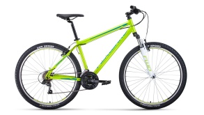 Велосипед FORWARD SPORTING 27,5 1.0 (27,5" 21 ск. рост 17") зеленый\бирюзовый