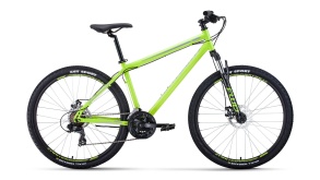 Велосипед Forward SPORTING 27,5 2.0 disc светло-зеленый\серый