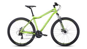 Велосипед FORWARD SPORTING 29 2.0 disc светло-зеленый\черный 19"