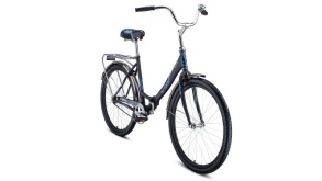 Велосипед FORWARD SEVILLA 26 1.0 серый / серебристый