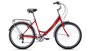 Велосипед FORWARD SEVILLA 26 2.0 красный / белый