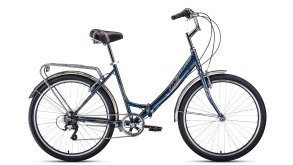 Велосипед FORWARD SEVILLA 26 2.0  серый / серебристый