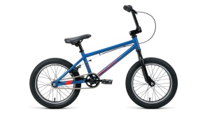 Велосипед FORWARD ZIGZAG 16 (16" 1 ск. рост OS) синий\оранжевый