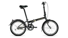 Велосипед FORWARD ENIGMA 20 1.0 черный\бежевый 11"