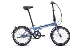 Велосипед Forward ENIGMA 20 3.0 сиреневый\коричневый 20" 11"