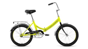 Велосипед FORWARD ARSENAL 20 1.0 светло-зеленый\серый 14"