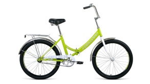 Велосипед FORWARD VALENCIA 24 1.0 зеленый\серый 16"