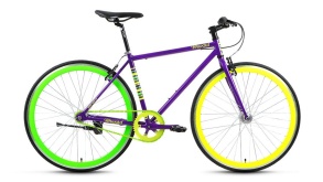 Велосипед FORWARD INDIE JAM 1.0 фиолетовый 18"