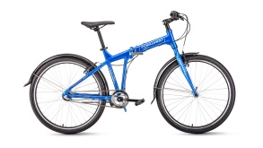 Велосипед FORWARD TRACER 26 3.0 синий 17"