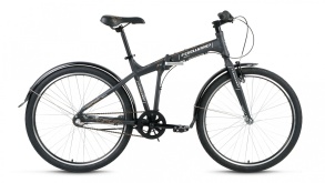 Велосипед FORWARD TRACER 26 3.0 серый мат. 17"