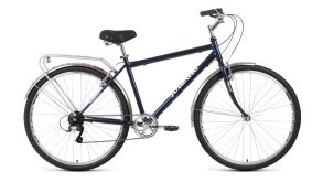 Велосипед Forward DORTMUND 28 2.0 темно-синий / белый 28" 19"