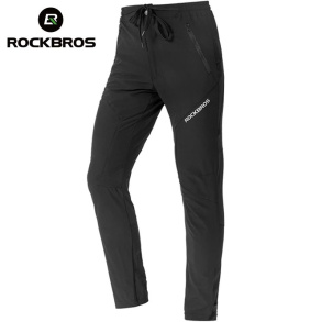 Велоштаны ROCKBROS YPK025-1 свободный крой, с карманами; черный