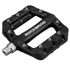 Педали ROCKBROS 2017-12C платформы, нейлон, с шипами; черный