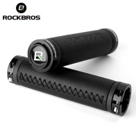 Грипсы велосипедные с замком ROCKBROS черные, арт B40210003001