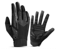Велоперчатки ROCKBROS S208 р. черно серые. Длинные пальцы.