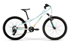 Велосипед Merida 2022 Matts J.24 Eco Р:One Size GlossyWhite/TealGold