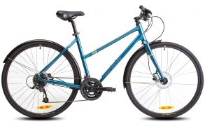 Велосипед Merida Crossway Urban 50 Lady TealBlue/SilverBlue/Lime