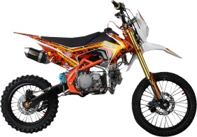 Питбайк SSSR  ATOM 125 L Atomic Orange 2