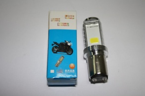 Лампа LED H6 BA20D (2 уса) 12V BSE Z1 Z2 Z3 PH 125
