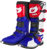 Мотоботы ONEAL White/Black/Blue/Red разм. 45