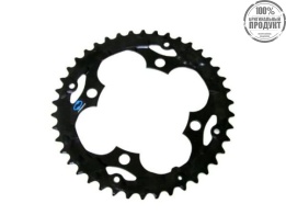 Звезда передняя Shimano Alivio FC-M415, 42T, черный защита цепи