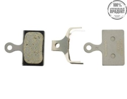 Тормозные колодки Shimano для дискового тормоза K03Ti, полимерн, пара, с пружин,