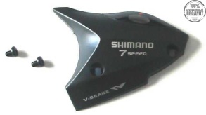 Крышка моноблока Shimano ST-EF51(под 2 пальц) для 7сс креп винт(M3x5)2шт., черный