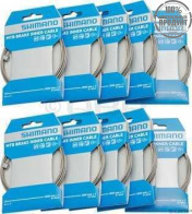 Трос тормоза SHIMANOшоссе/МТБ, 2050MM, (10шт), с наконеч., W-End тип, инд.уп