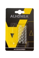 Защитная накладка наоболочку троса Alhonga HJ-PX008-TP, прозрачная (комплект 4 шт.).