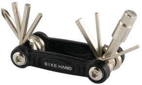 Шестигранник Bike Hand YС-286B складной, 8 предметов