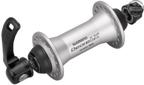 Втулка передняя SHIMANO HB-M580 DEORELX 32h сереб