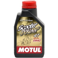 4-т масло для скутеров MOTUL Scooter Power 5W-40 1л