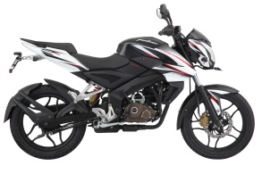 Мотоцикл BAJAJ PULSAR NS 150 белый/красный