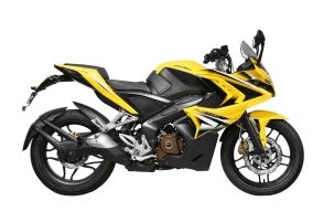 Мотоцикл BAJAJ PULSAR RS 200 желтый