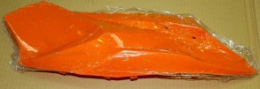 Облицовка боковая, левая, оранж SHARK